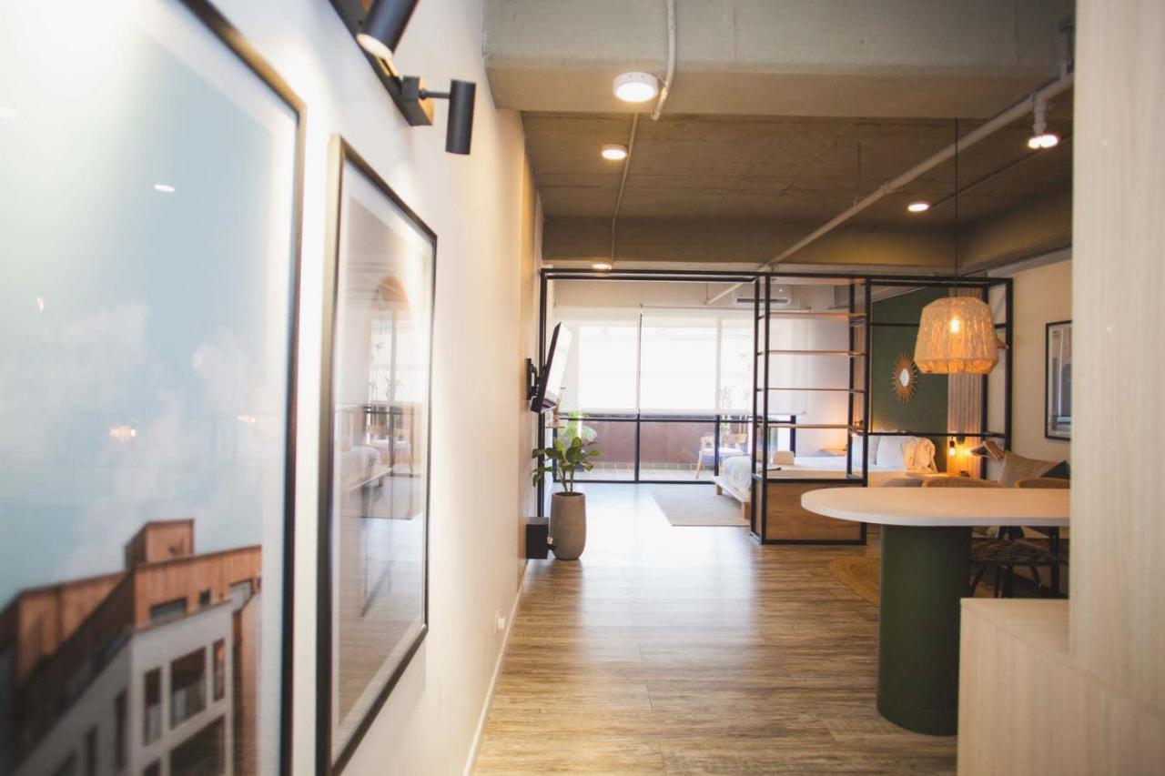 Ferienwohnung Beautiful Loft In Laureles Medellín Exterior foto